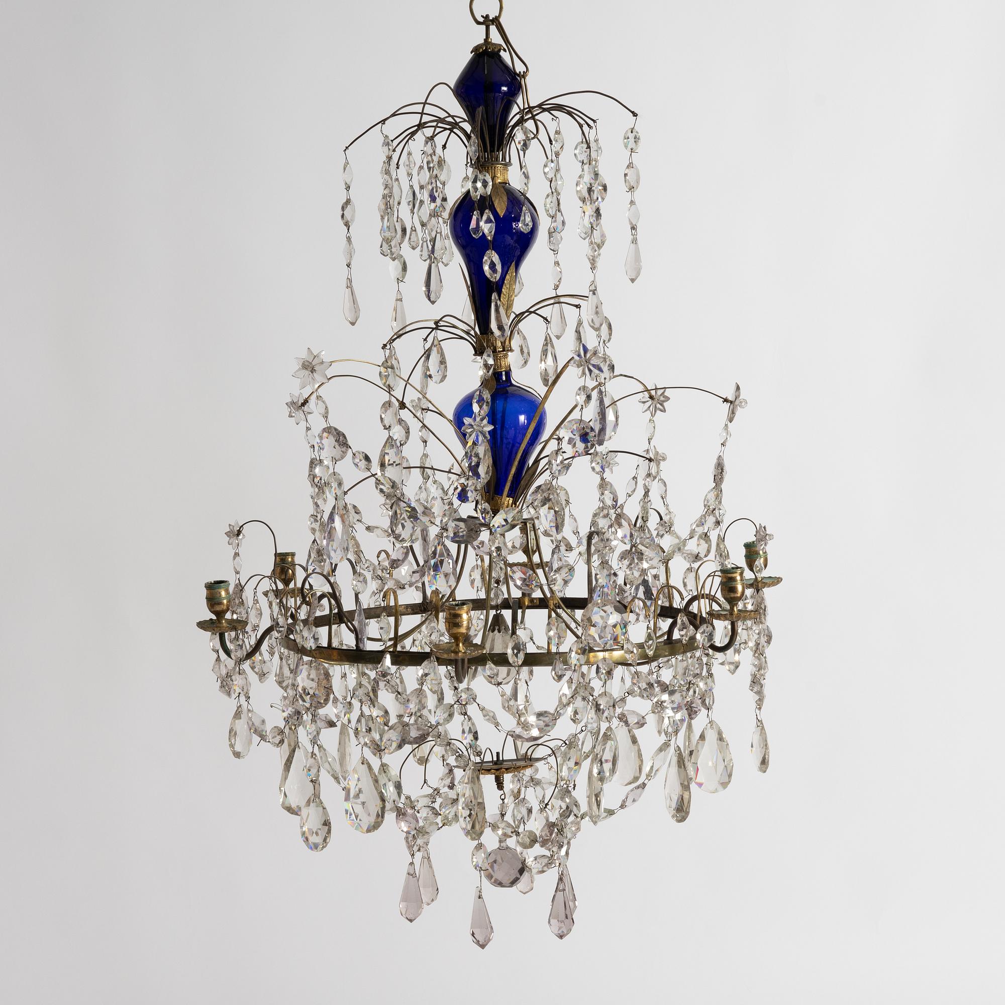 Ljuskrona, Ryssland / Nordeuropa, 1800-tal, Louis XVI-stil.