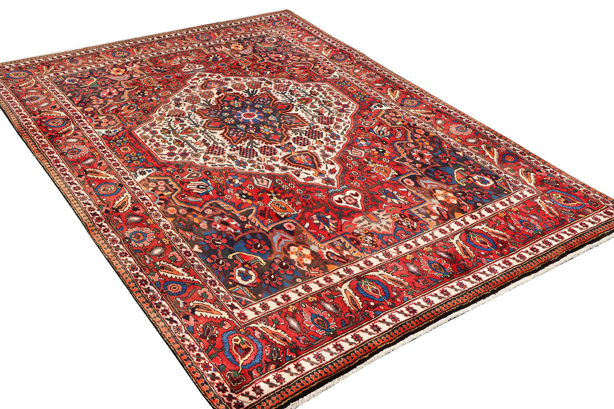 A Bakhtiari carpet, c. 330 x 220 cm.