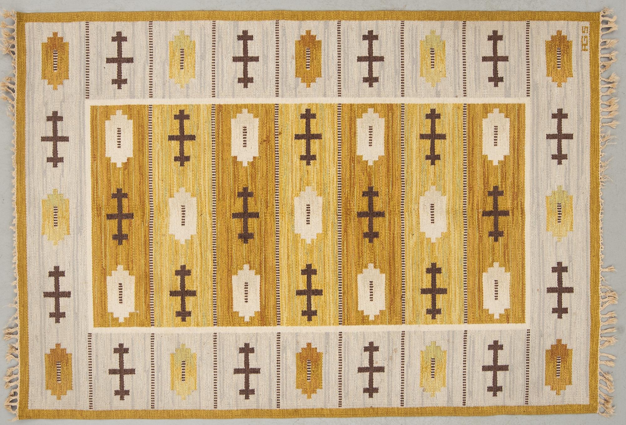 MATTA, rölakan, monogramsignerad AGS (Anna-Greta Sjöquist), ca 241 x 167 cm.