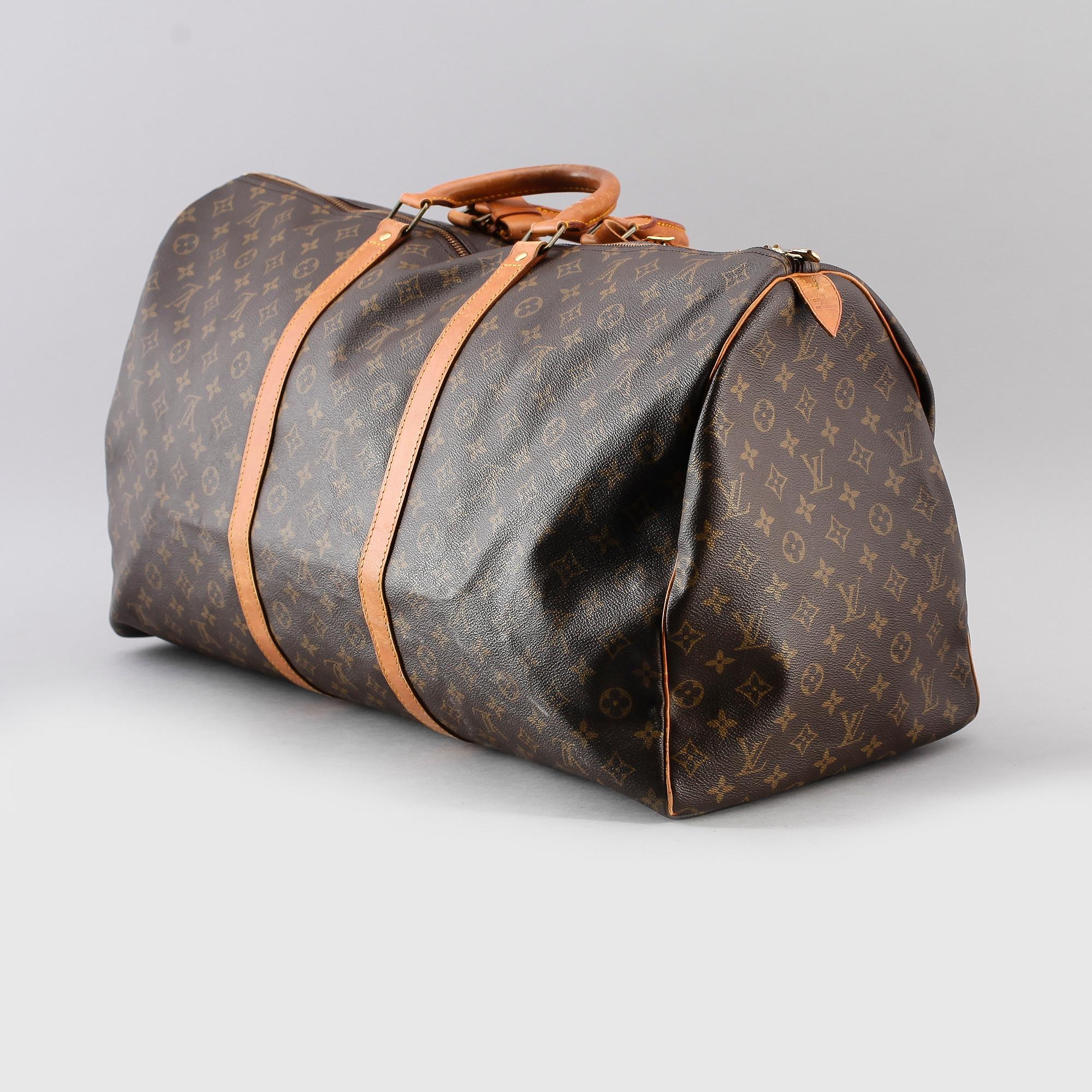VÄSKA, Louis Vuitton, "Keepall 60", weekendbag.
