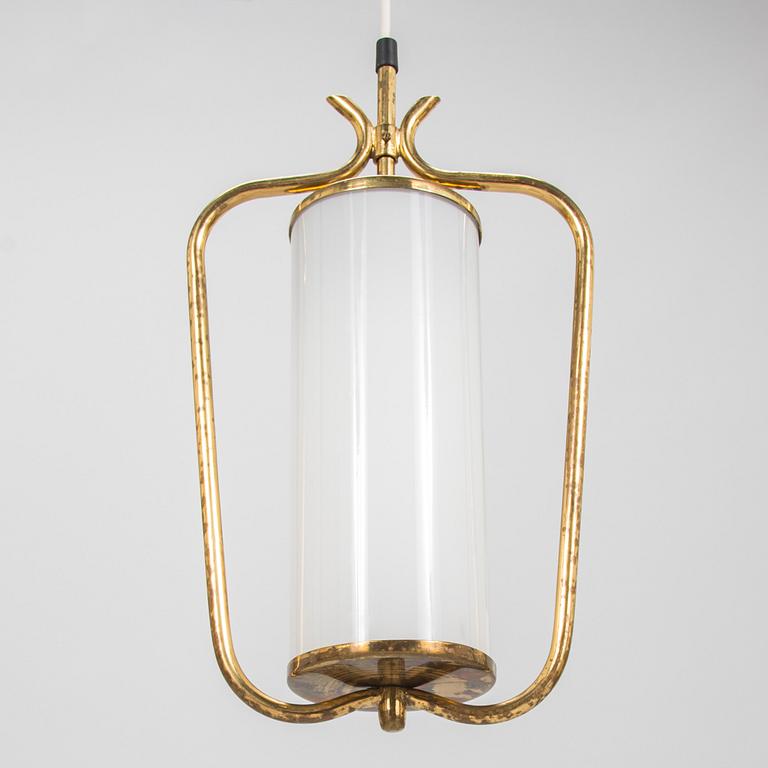 A mid-20th century pendant light for Valinte, Finland.