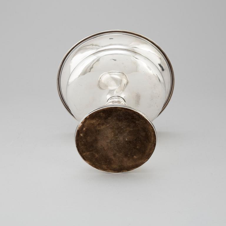 A silver bowl, Lars Larson & Co, Stockholm 1872.