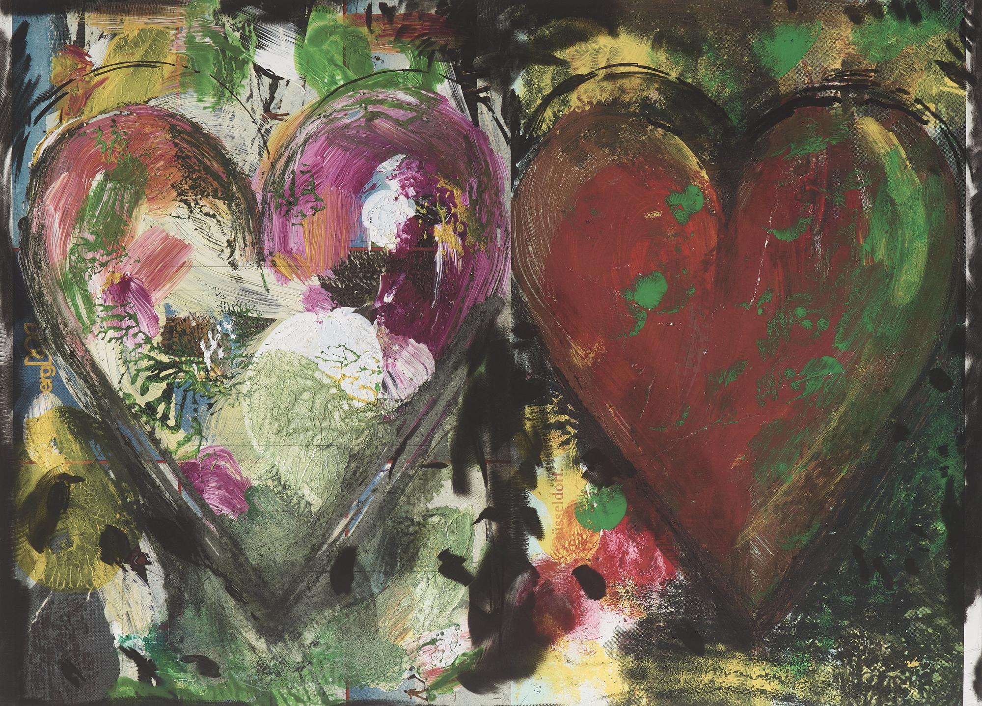 Jim Dine, "Düsseldorff".