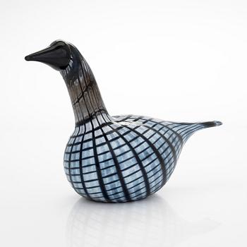 Oiva Toikka, A glass bird 'Black-throated diver', signed O. Toikka Nuutajärvi.