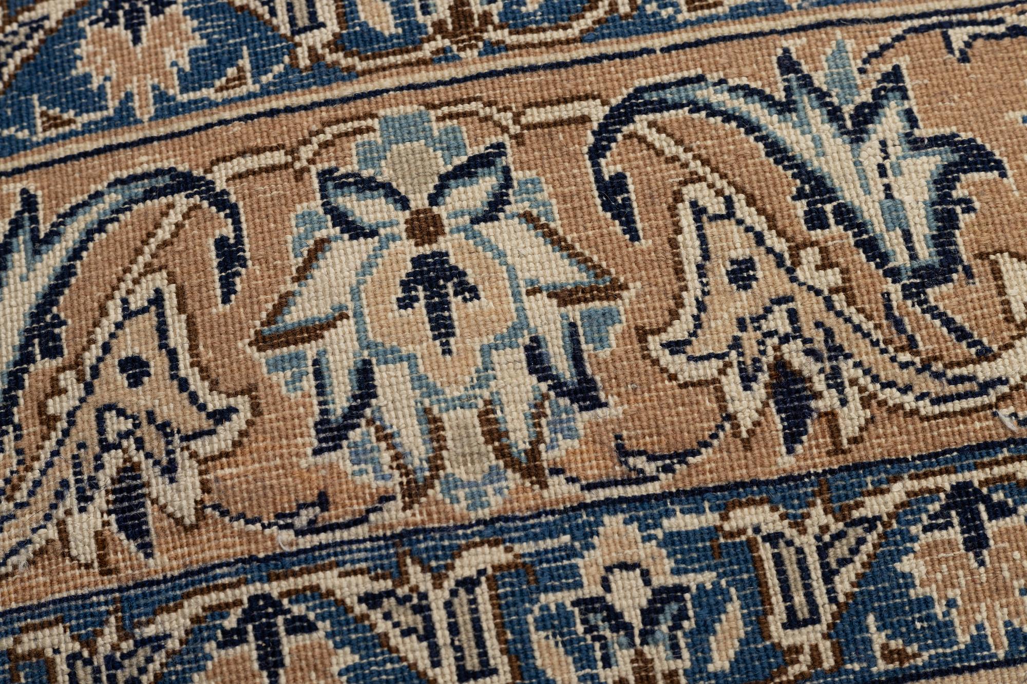 A carpet, Nain, sk 9 LAA, part silk, ca 565 x 360 cm.