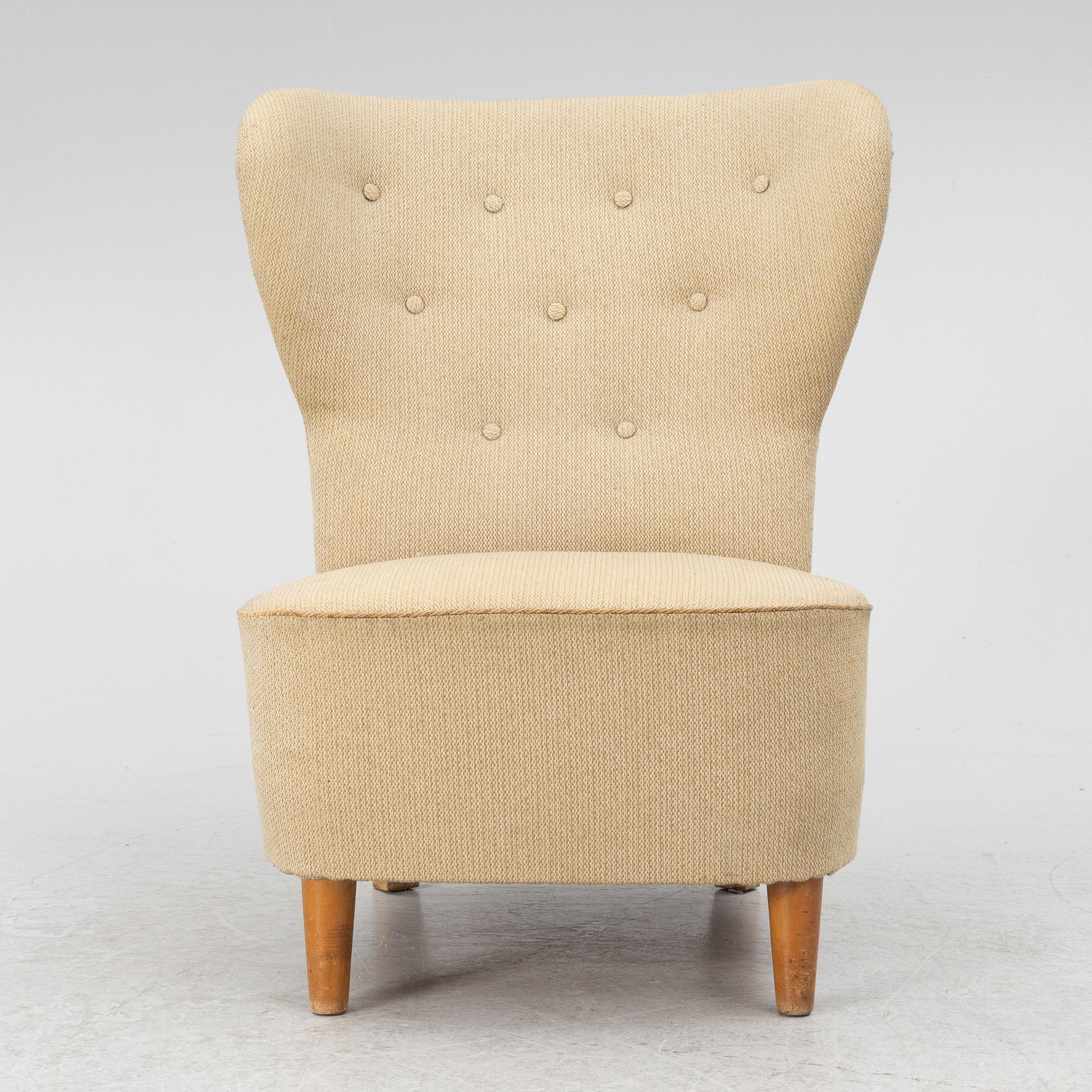 Armchair, Swedish Modern, 1940s.