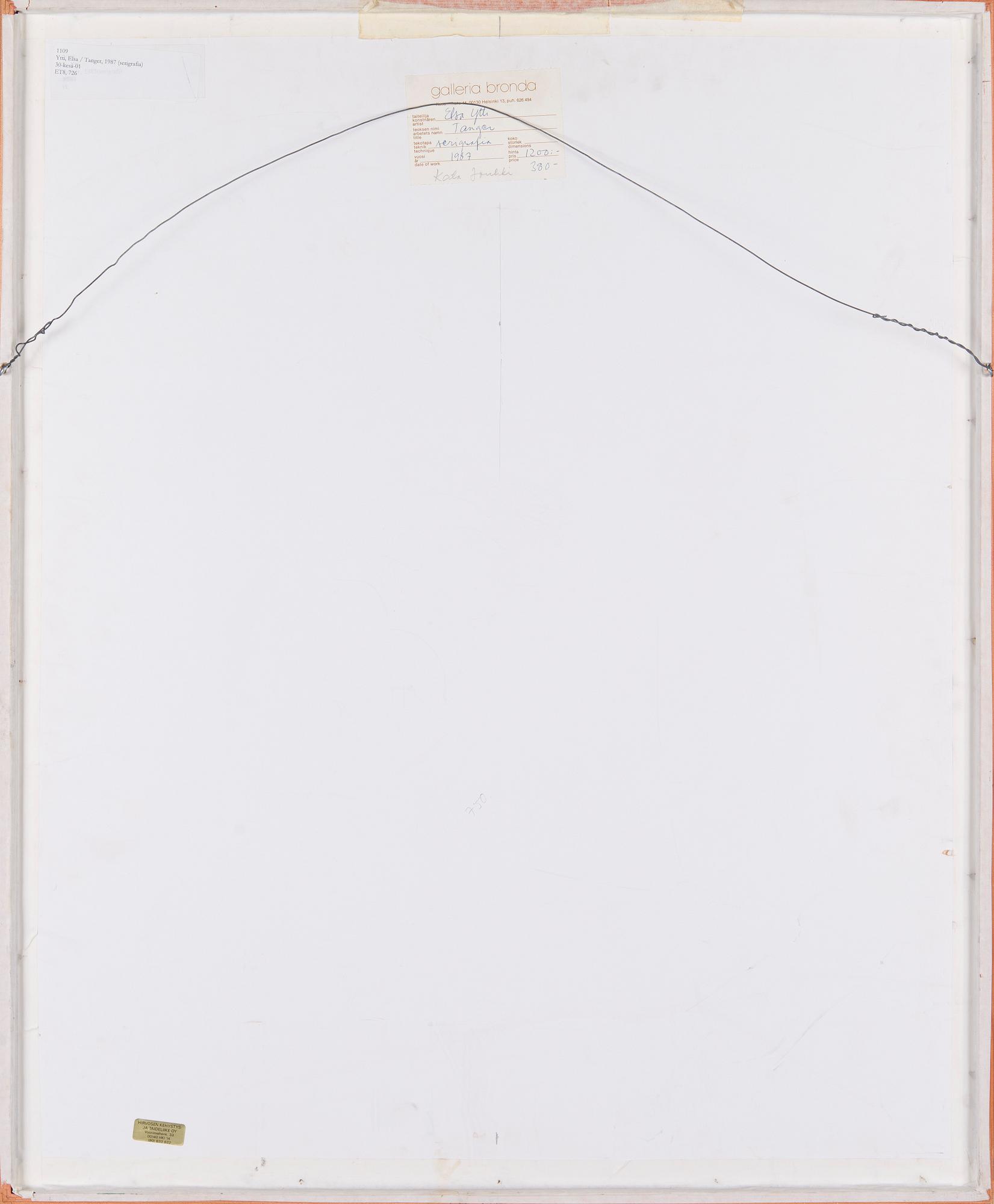 Elsa Ytti, "Tanger".