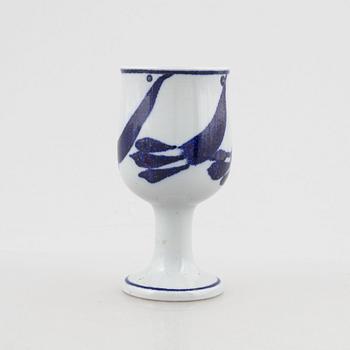 Lisa Larson, bägare/vas, stengods, Gustavsbergs Studio.