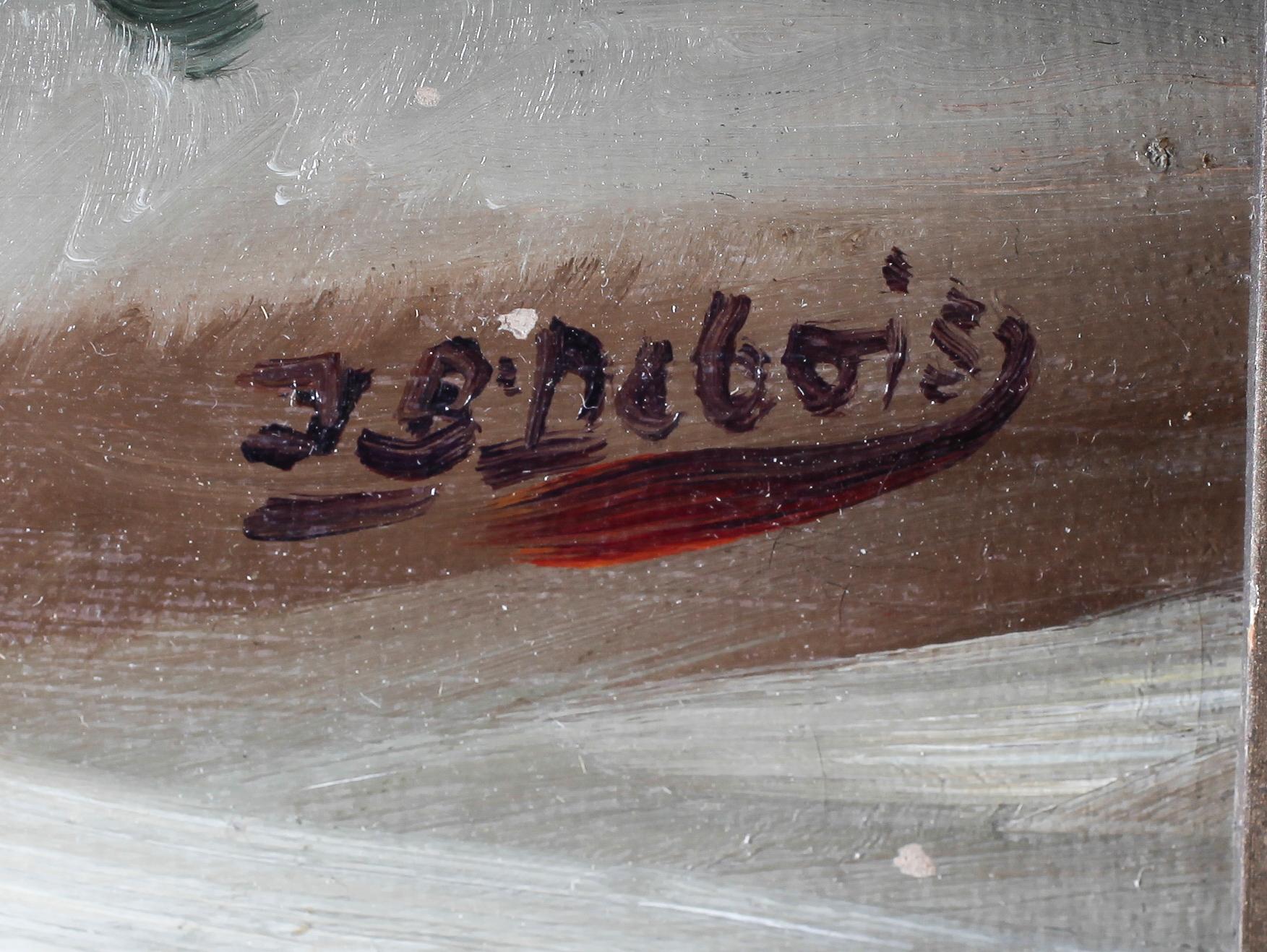 INGEBORG B DUBOIS, olja på duk, signerad.