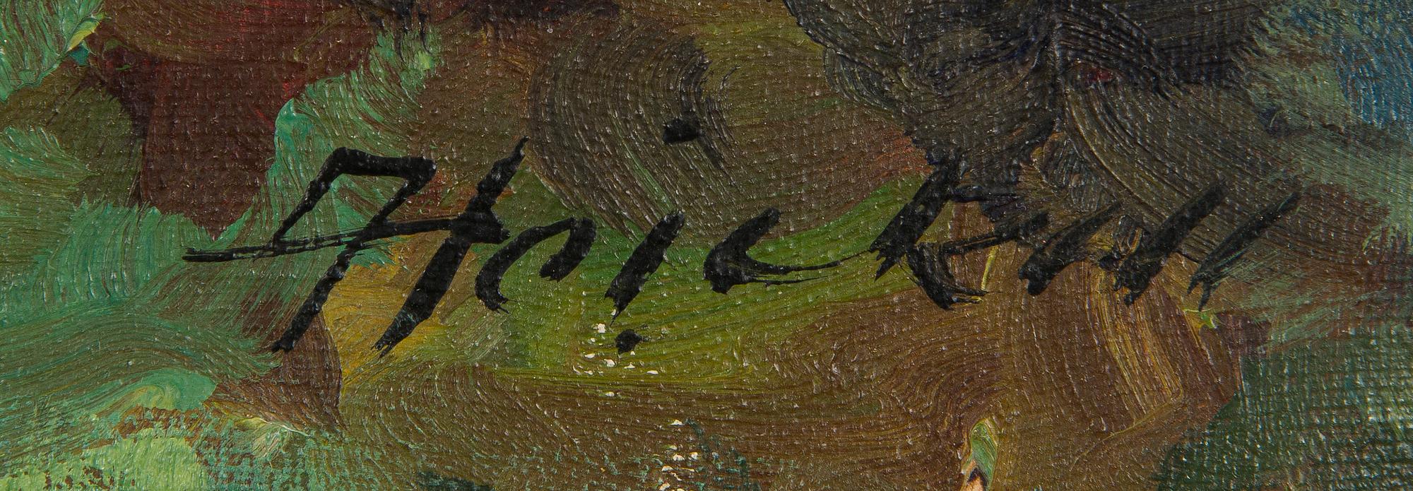 Arthur Heickell, Maisema.