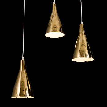 An early 1950s  '1994/3' pendant light for Taito, Finland.