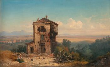 247. Gustaf Wilhelm Palm, "The Roman Campagna".