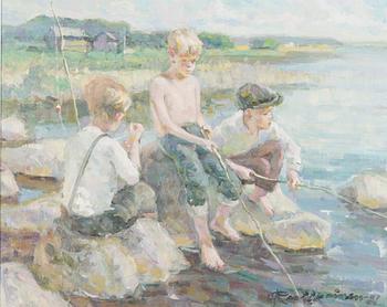 Orvo Raatikainen, Boys Fishing.