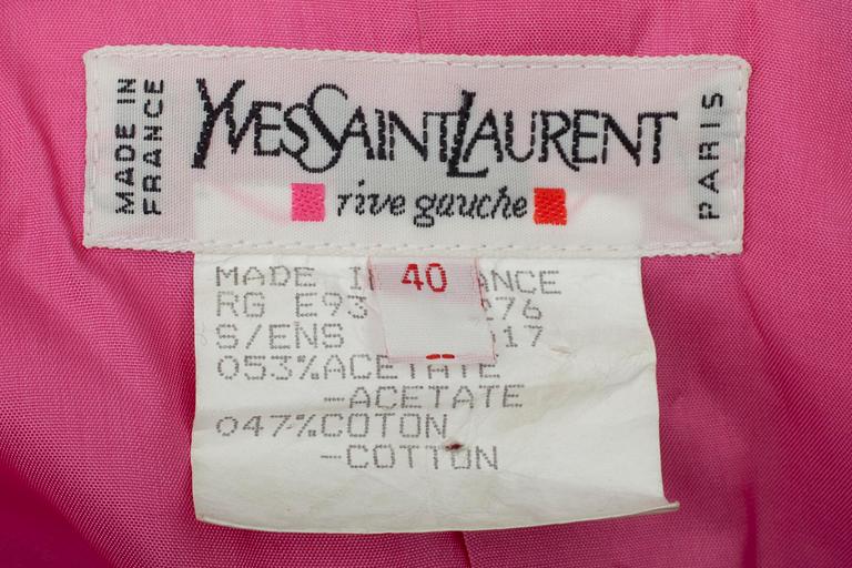 KAVAJ, Yves Saint Laurent.