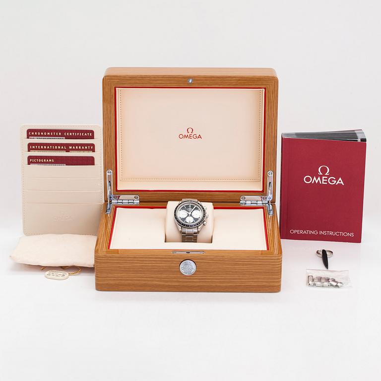 Omega, Speedmaster, Racing, chronograph, wristwatch, 40 mm.