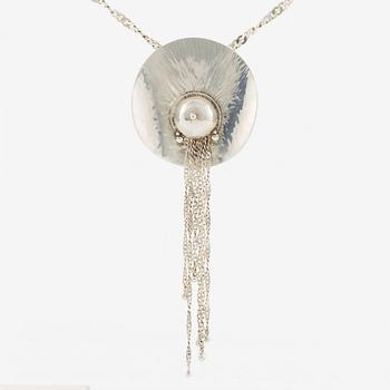 Rosa Taikon, a sterling silver necklace, Stockholm.