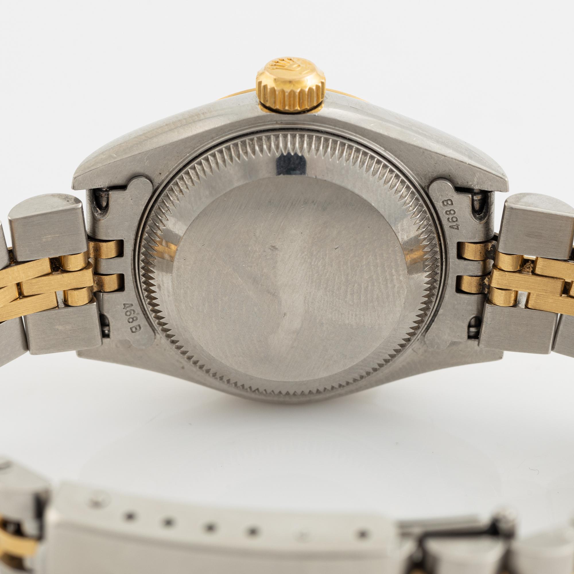 Rolex, Datejust, "Diamond Dial", wristwatch, 26 mm.