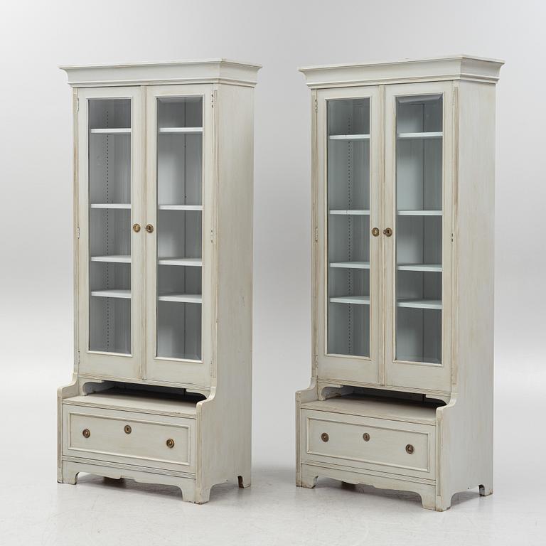 A pair of cabinets, early 20th Century.