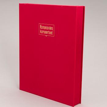 STEFANO PAPI, BOK, "Romanovien koruarteet" Kustannusosakeyhtiö Tammi Helsingfors 2010. Numrerat verk 1157/ 1950.