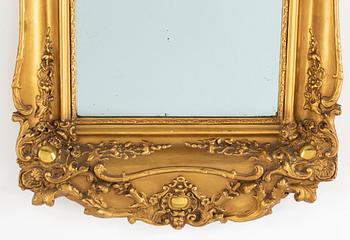 A late 19th century mirror.