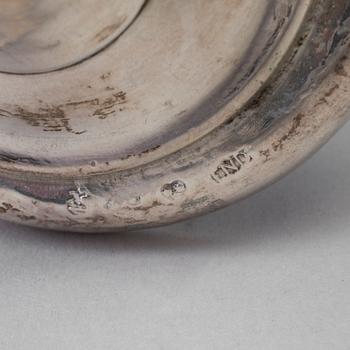 A Swedish parcel-gilt silver cup, mark of Erik Ernander, Uppsala (1775-1809).