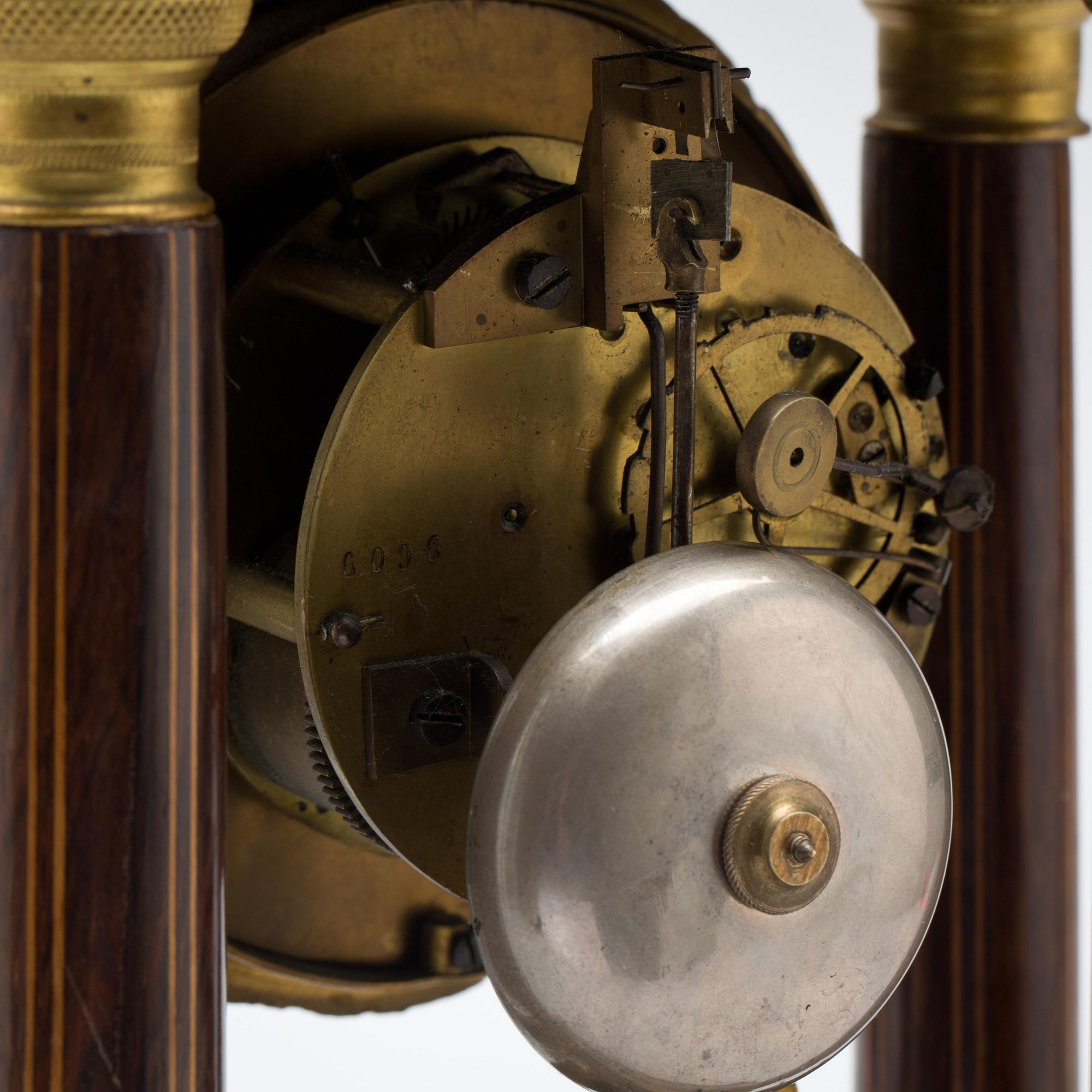 BORDSPENDYL, senempire, 1800-talets mitt.