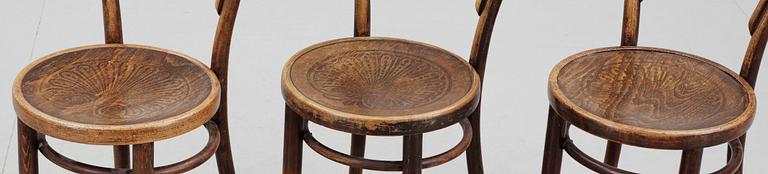 STOLAR, 3st, Thonet. 1900-talets fösta hälft.