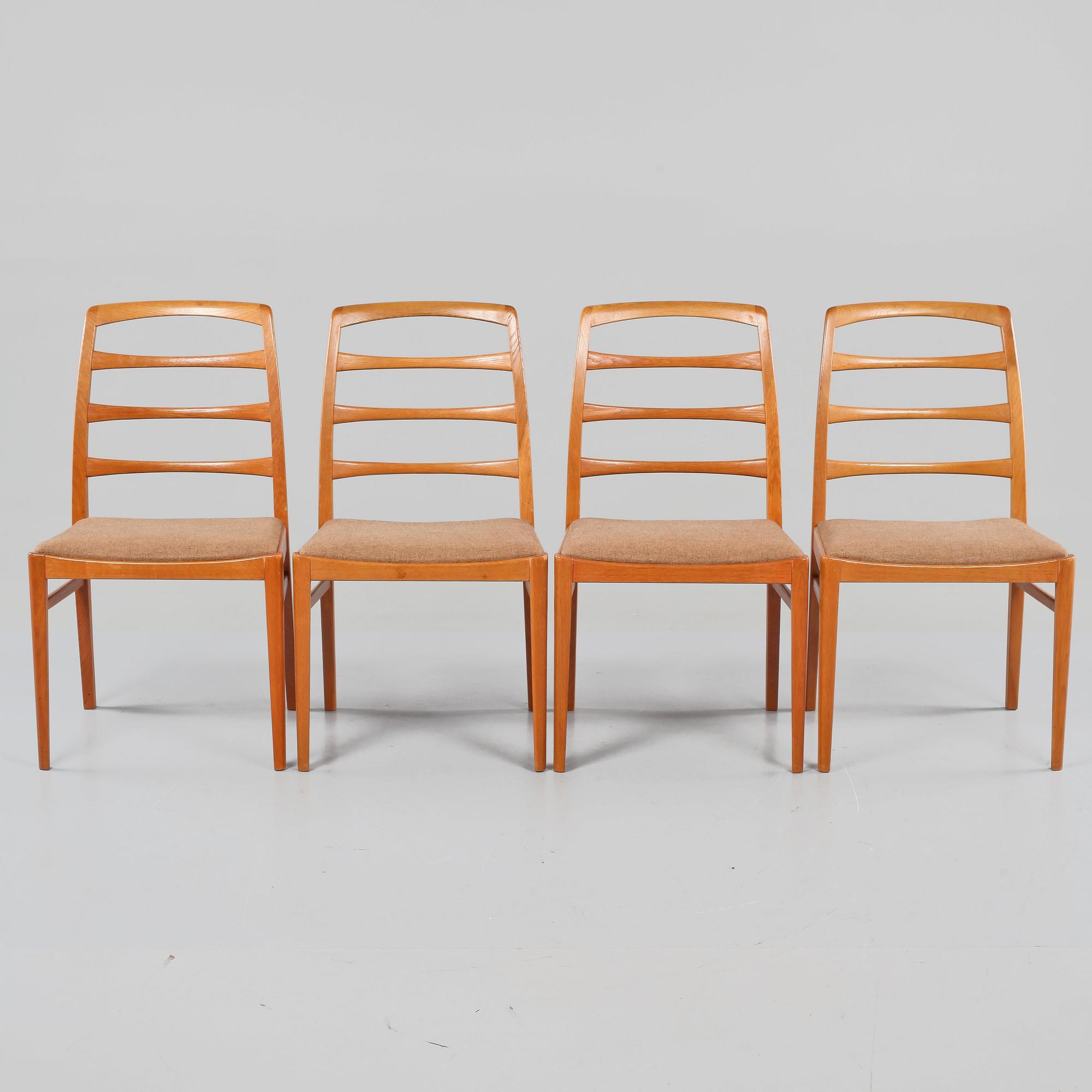 STOLAR, 4 st, Bertil Fridhagen, Bodafors, 1960-tal.