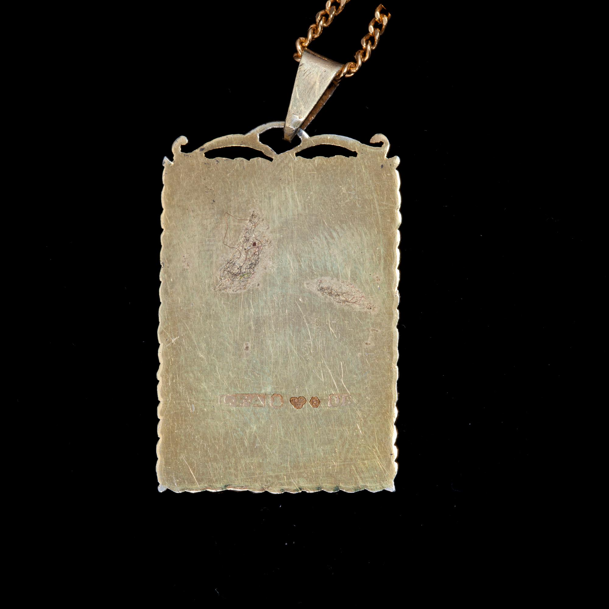 PARTI SMYCKEN, 6 delar, silver och translucid emalj, bl a Lagerströms Fabriks AB, Stockholm 1946. Tot vikt ca 42,1g.