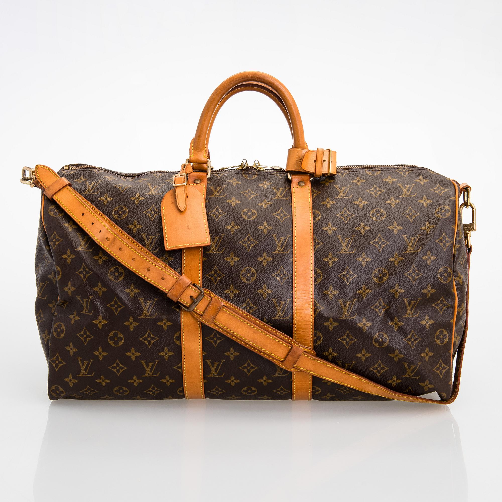 Louis Vuitton, "Keepall 50 Bandoulière", väska.