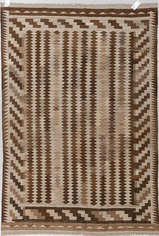 A carpet, Kilim, ca 247 x 170 cm.
