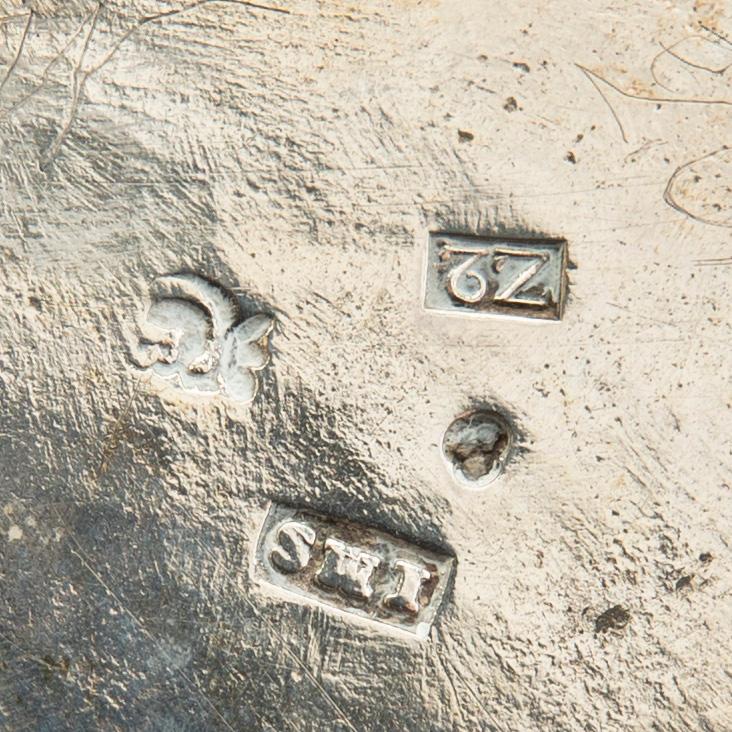 Cream jug, silver, 1806.