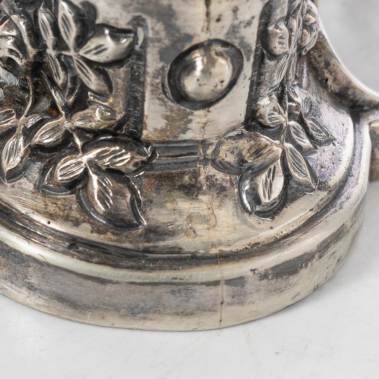 Praktskål, silver, empirestil, 1900-tal.