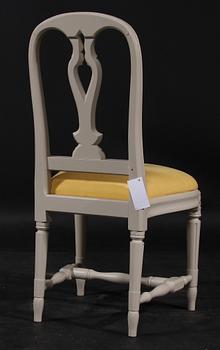 MATSALSMÖBLEMANG, 10 delar. Gustaviansk stil. Ur Ikeas 1700-tals serie.