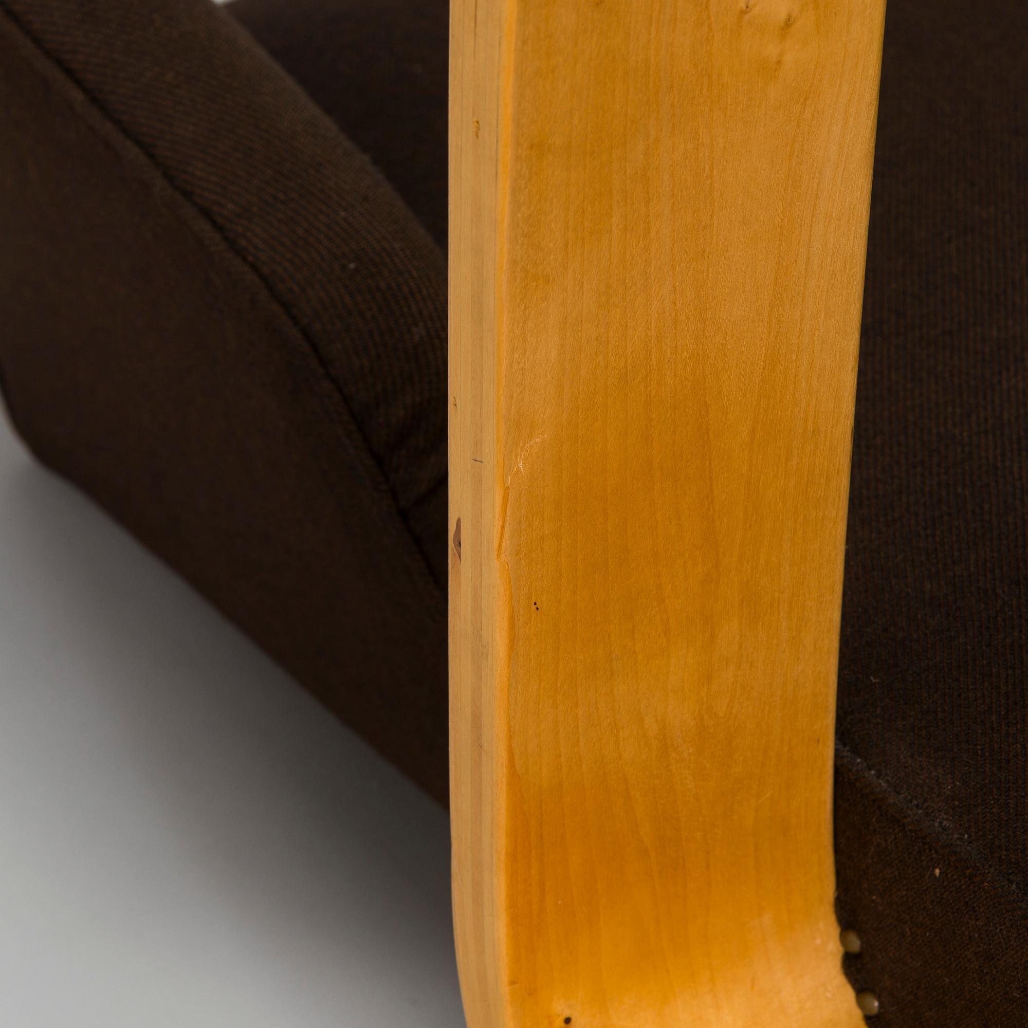 Alvar Aalto, a 1940s armchair modell 38 'Tank' for Huonekalu- ja Rakennustyötehdas A.B.