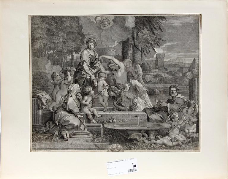 KOPPARSTICK, 3 st, 1700-tal.