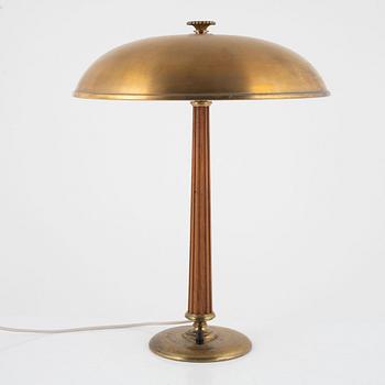 A Swedish Modern table lamp, Nordiska Kompaniet, mid-20th century.