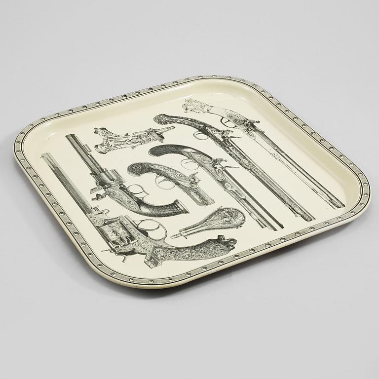 BRICKA, plåt, Piero Fornasetti, Italien, omkring 1900-talets mitt.