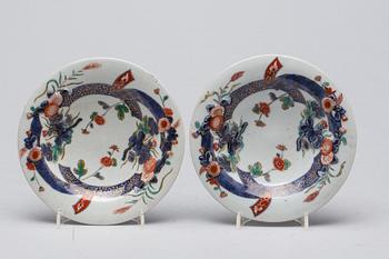 SMÅFAT, ett par, porslin, Japan, 1800-tal.