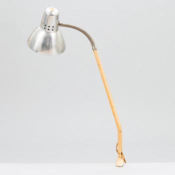 A 1950s Industrial workshop desk lamp.