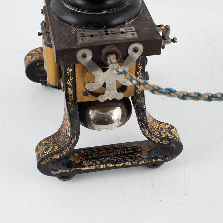 A telephone, 'Taxen', LM Ericsson & Co, turn of the Century 1900.