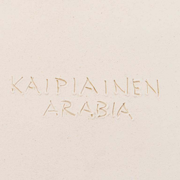 BIRGER KAIPIAINEN, a ceramic bowl, signed Kaipiainen Arabia.