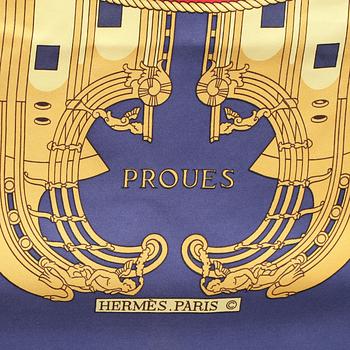 SCARF, siden. "Proues" Hermés, Paris.