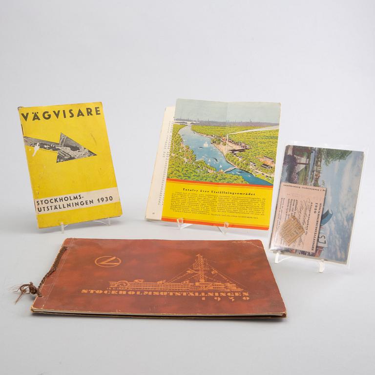 Souvenirs from Stockholmsutställningen 1930, souvenirs.