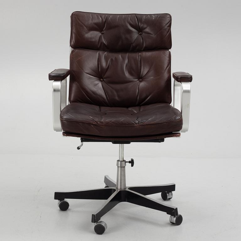 Karl Erik Ekselius, office chair, 'Mondo', JOC, Vetlanda, 1970s.