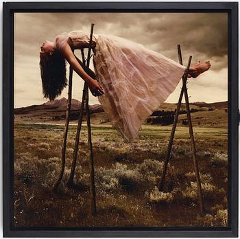 TOM CHAMBERS, photograph signed on label verso.