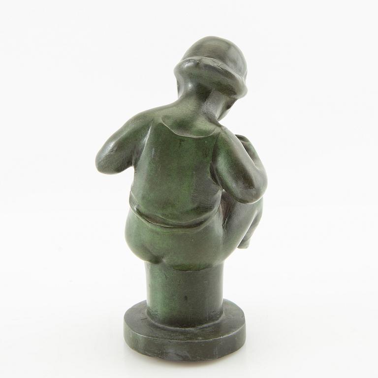 Sven-Otto Lindström, sculpture Bathing Boy.