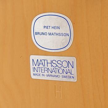 Bruno Mathsson & Piet Hein, table, Mathsson International.