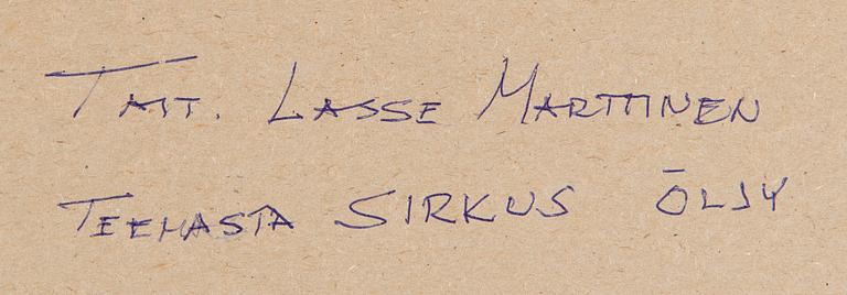 Lasse Marttinen, Teemasta sirkus.