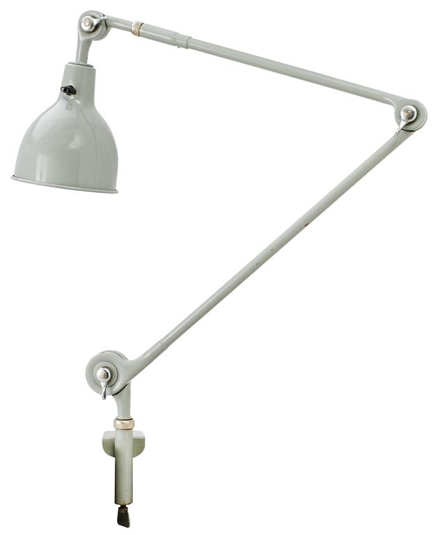 A Swedish mid 20th cent industrial lamp.
